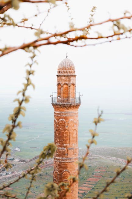 Minaret in Countryside