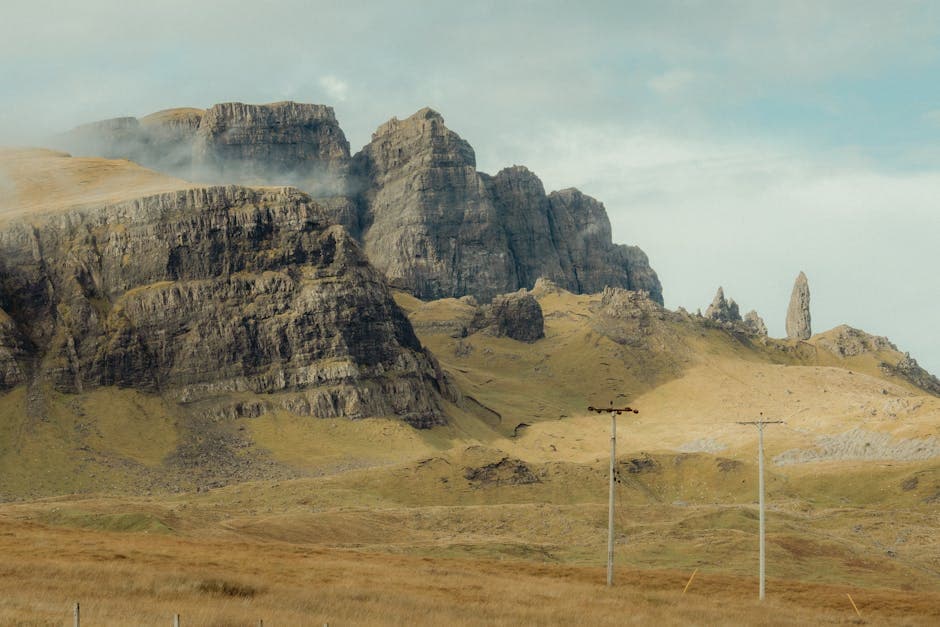 The old man of storr, skye, scotland