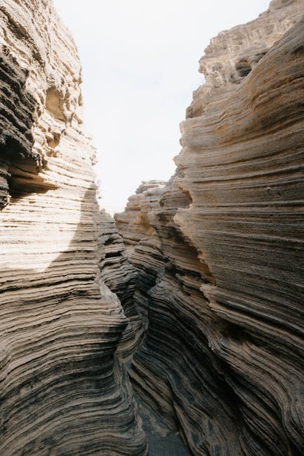 Volcanic Canyon on Canaries