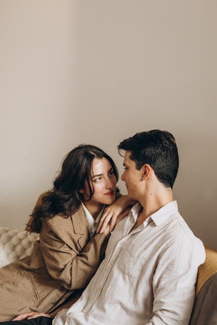 Couple Sitting Together