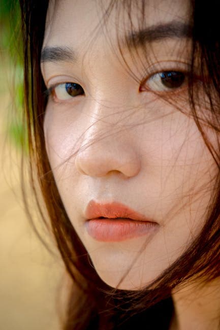 Woman with Tousled Hair