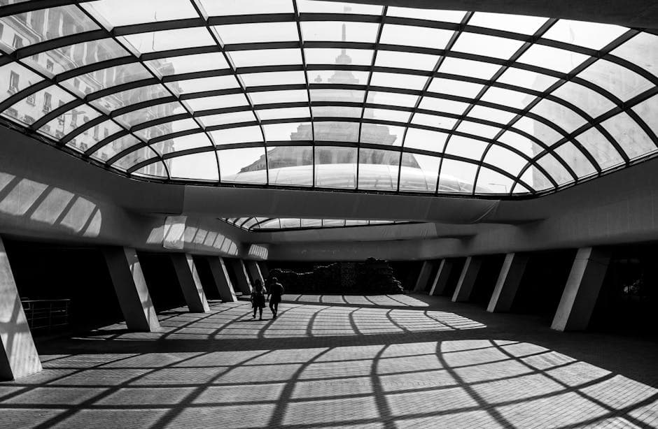 Architectural Shadows in Sofia, Bulgaria