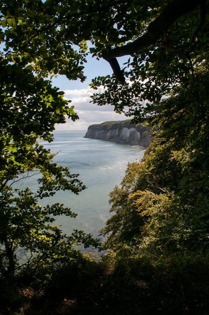 Scenic Coastal View with Cliffs and Sea